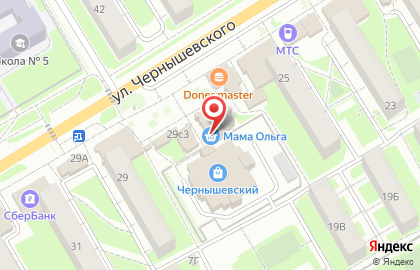 Магазин Мясо от фермера на улице Чернышевского на карте