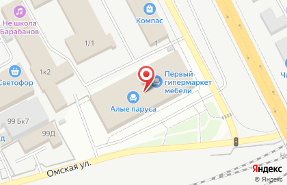 Салон мебели Формула дивана на проспекте Машиностроителей на карте