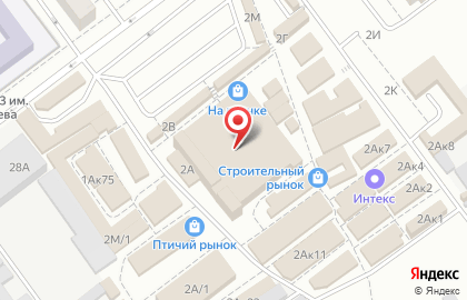 Магазин сантехники АкваТехника на Ново-Вокзальной улице на карте