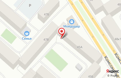 Торгово-монтажная компания ЕвроДом в Центральном районе на карте