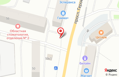 Павильон по продаже овощей и фруктов в Мурманске на карте