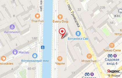 Арт Центр Грибоедова, 52 на Сенной площади на карте