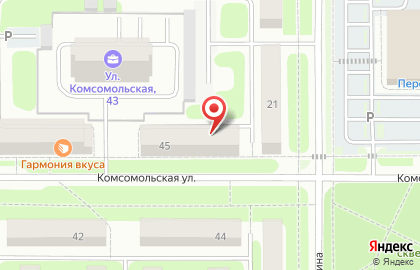 Торгово-монтажная компания Пожтехника на Комсомольской на карте