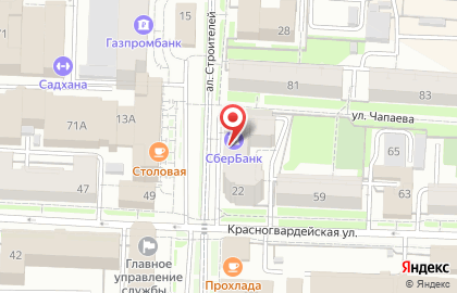 Банкомат СберБанк на Тарской улице, 22 на карте