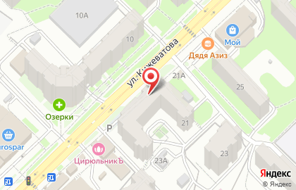 РАМфин, ОАО Республиканское агентство микрофинансирования на улице Кижеватова на карте