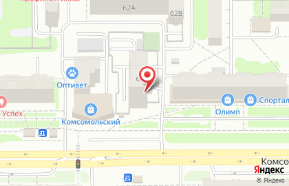 РБТ Сервис РемХолодСтир на Комсомольском проспекте на карте