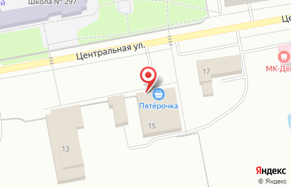Столовая Есть поесть на Центральной улице на карте