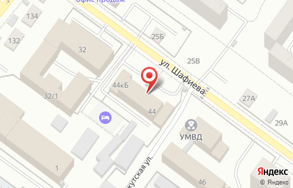 Адвокат 24 в Октябрьском районе на карте