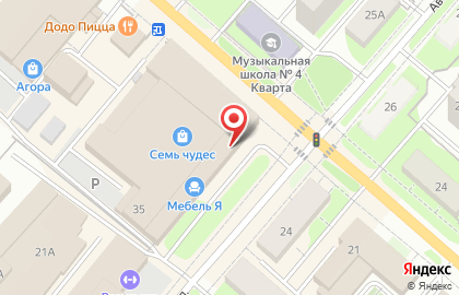 Магазин-ателье Ажур на Автозаводской улице на карте