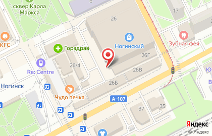 Магазин швейной фурнитуры и товаров для рукоделия Иголочка на Комсомольской на карте