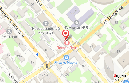 Стоматологическая клиника Доктор Денз на карте