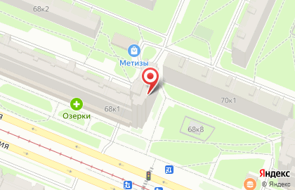 Первая Помощь на улице Просвещения на карте