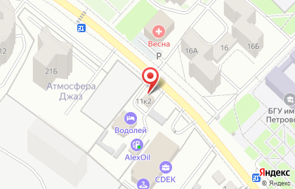 Кафе быстрого питания Хлебмясо в Советском районе на карте