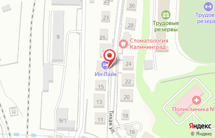 Хостел in Like на карте