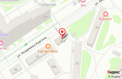 Караоке-бар Б2 на карте
