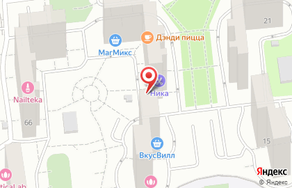 Салон красоты Ника на улице Чистяковой на карте