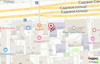Московский Гуманитарный Педагогический Институт (мгпи) на Садовой-Самотёчной улице на карте