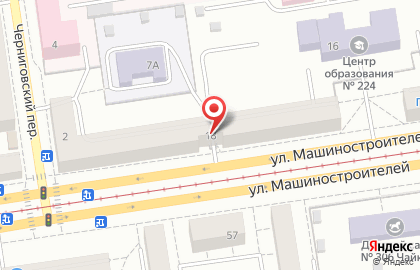 Стоматологическая клиника Диадент в Орджоникидзевском районе на карте