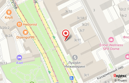 IT-компания Лукойл-информ на Покровском бульваре на карте