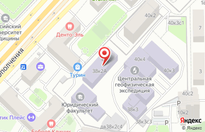 Банкомат МИнБанк на улице Народного Ополчения на карте