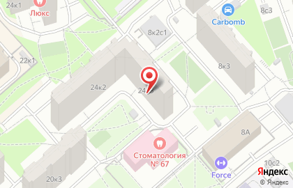 Служба проката автомобилей на Новокосинской улице на карте