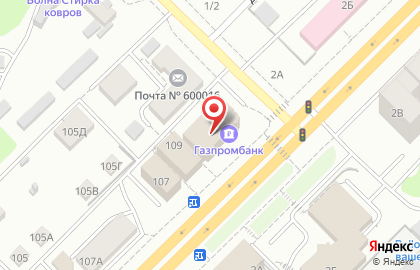 Магазин ортопедических матрасов и товаров для сна Askona на Большой Нижегородской улице на карте