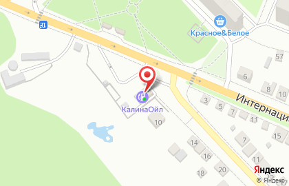 Калина Ойл в Железнодорожном районе на карте