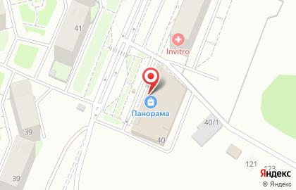 Магазин Белорусский двор в Октябрьском районе на карте