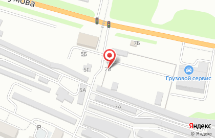 Автостоянка в Воронеже на карте