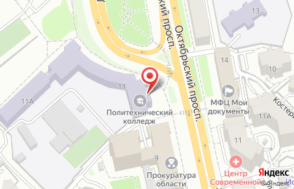 Владимирский политехнический колледж на карте
