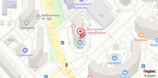 Стоматологическая клиника РуНаДент на карте