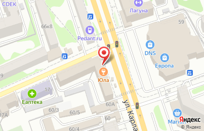 Бизнес-центр в Курске на карте