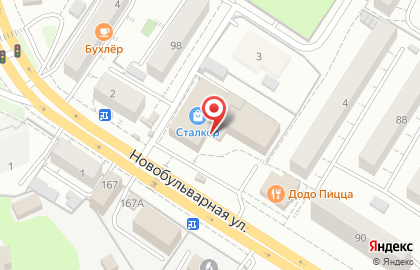 Медицинский магазин Pulse на Новобульварной улице на карте