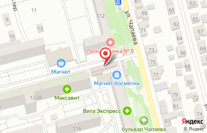 Киоск по продаже круп в Ленинском районе на карте
