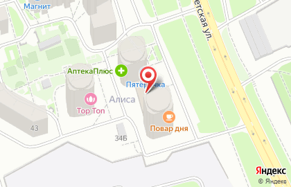 Анкор на Университетской улице на карте