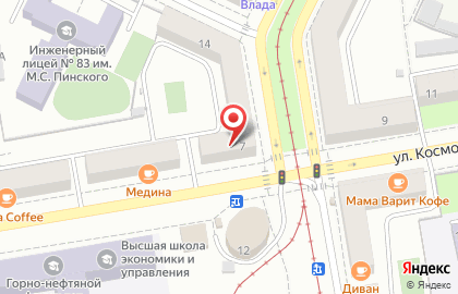 Бойцовский клуб Самурай в Орджоникидзевском районе на карте