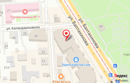 Банкомат АК БайкалБанк в Советском районе на карте