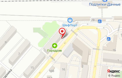Супермаркет Пятёрочка на улице Коминтерна в Королёве на карте