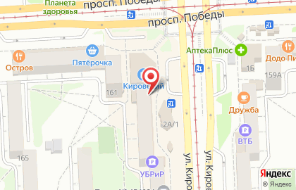 Магазин тканей и фурнитуры Стиль в Калининском районе на карте