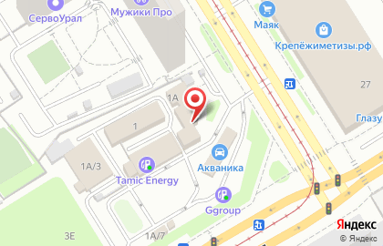 Центр кузовного ремонта Locauto на улице Старых Большевиков на карте