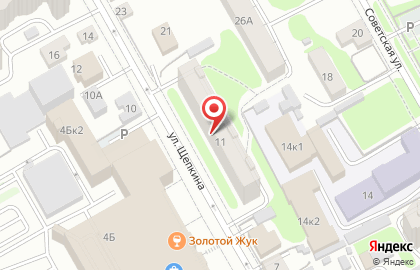 Профессорская клиника тела на карте