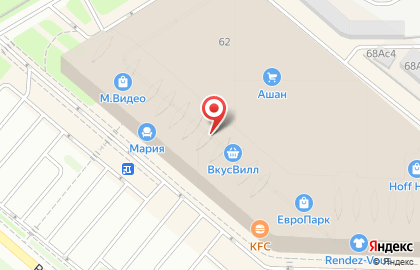 Акционерный коммерческий банк Авангард на Рублёвском шоссе, 62 на карте