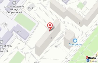 Марьино, ЖСК на карте