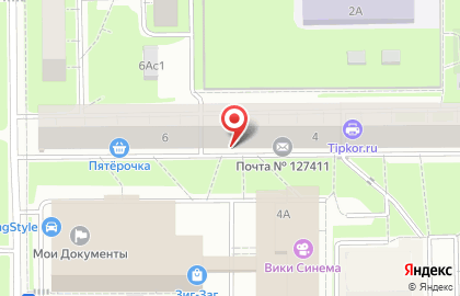 Магазин Красное & Белое в Москве на карте
