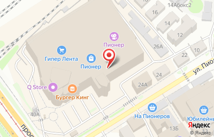 Кафе быстрого питания Manhattan-pizza в Октябрьском районе на карте