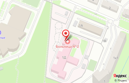 Клиническая больница №2 Приволжский окружной медицинский центр на улице Гончарова на карте
