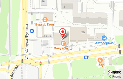 Аллея роз на улице Академика Завойского на карте