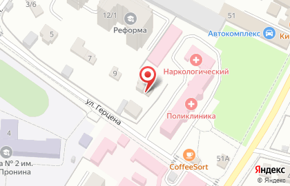 Студия коррекции фигуры Силуэт на карте