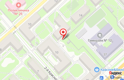Радуга в Калининском районе на карте