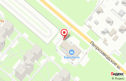 СТО ЕвроАвто в Центральном районе на карте